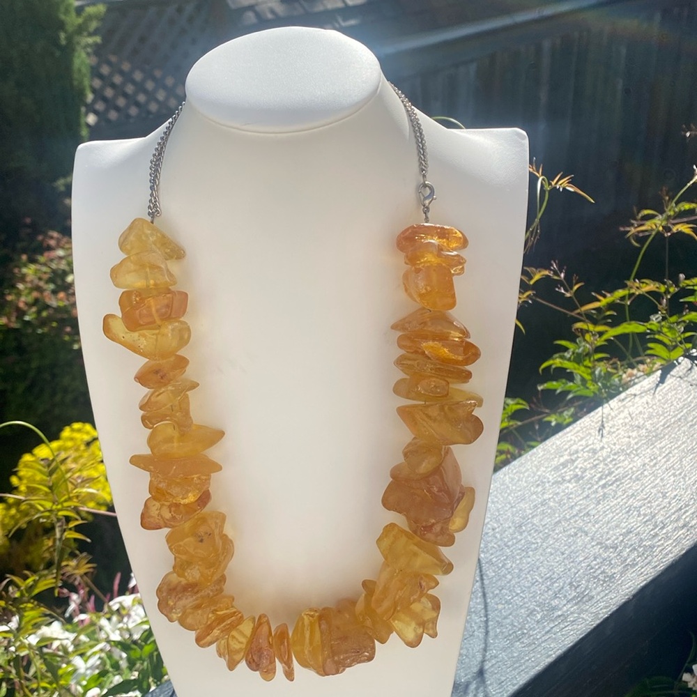 Baltic Amber Necklace BOHO chic